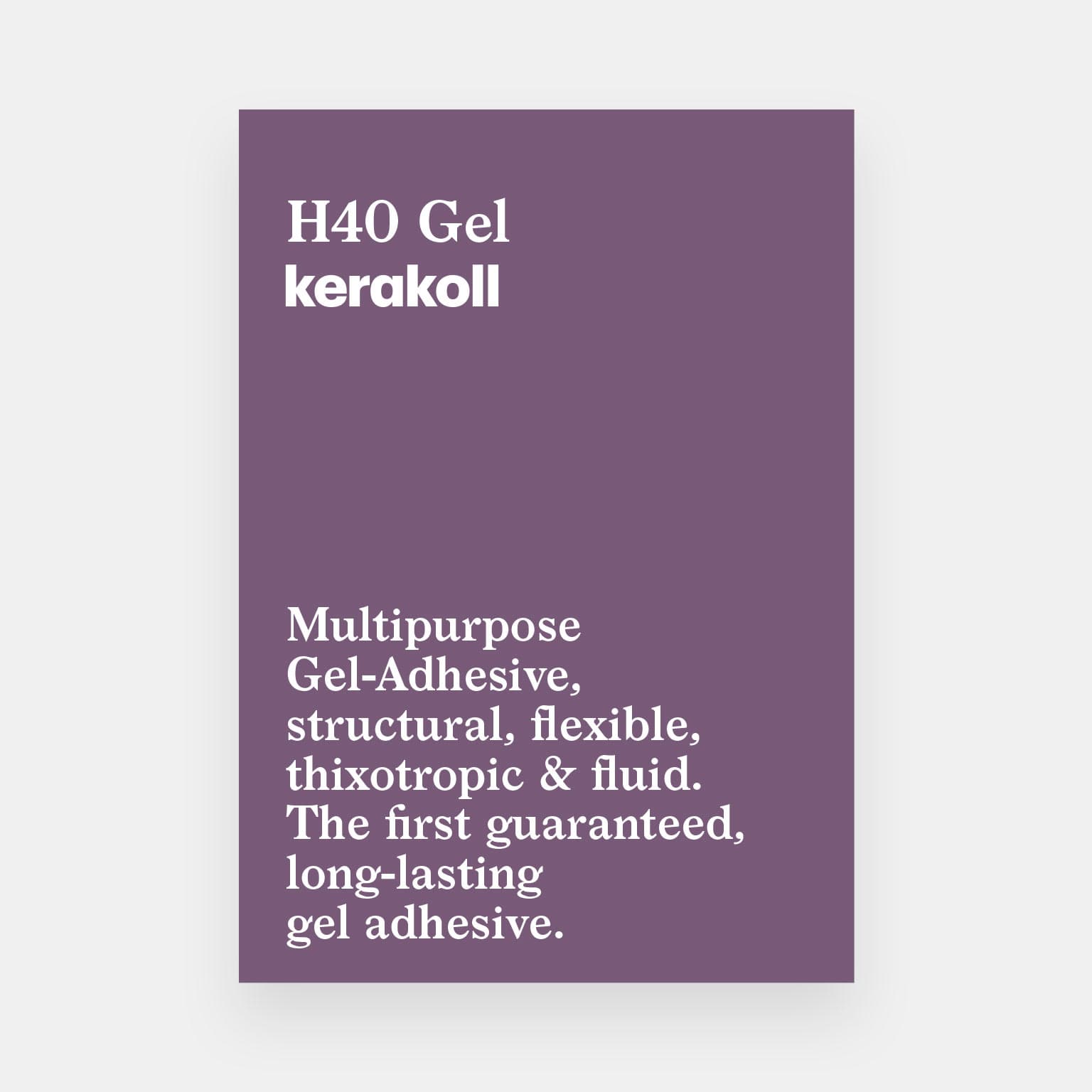 Folder H40 Gel